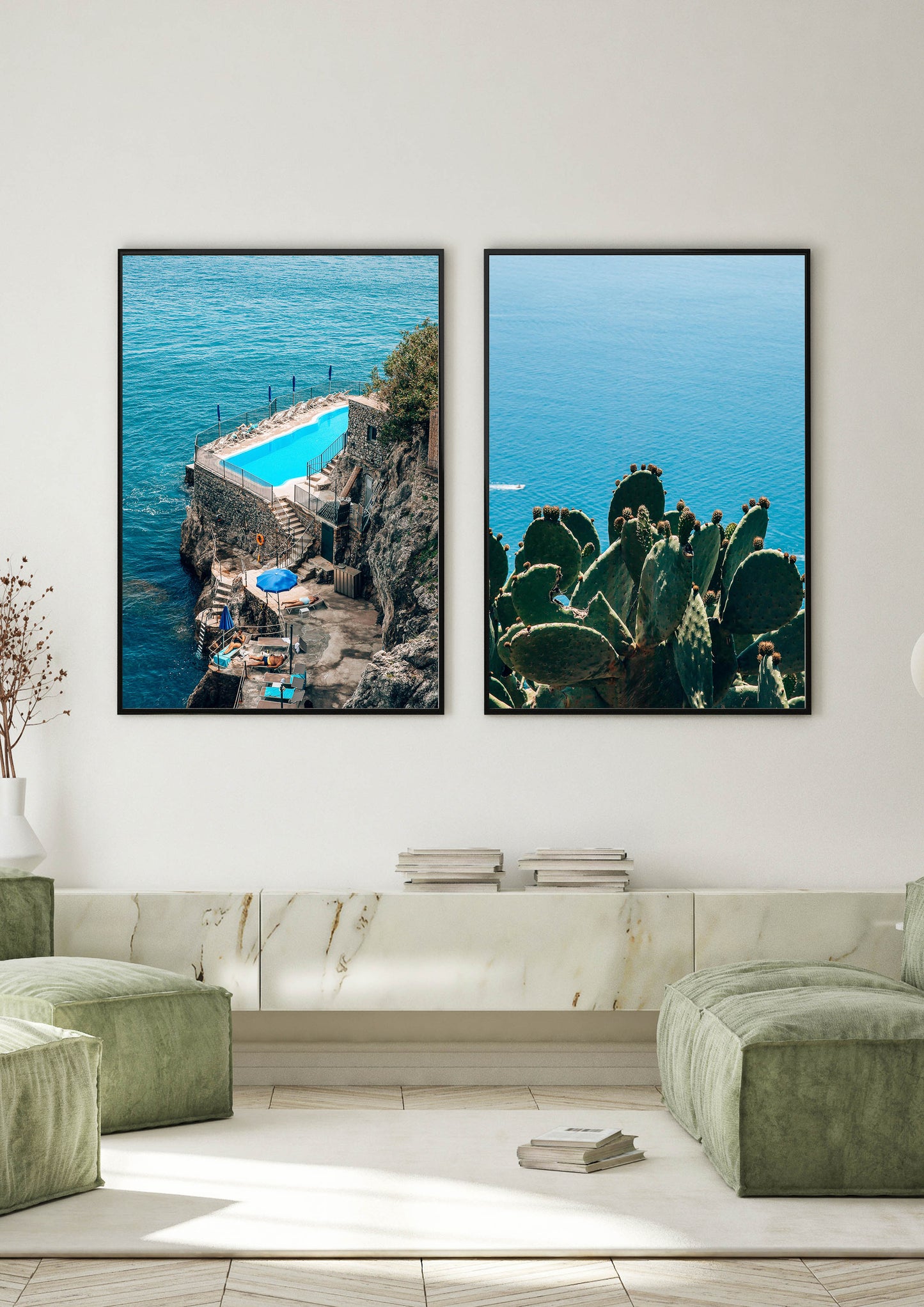 Cactus on the Amalfi Coat, Italy