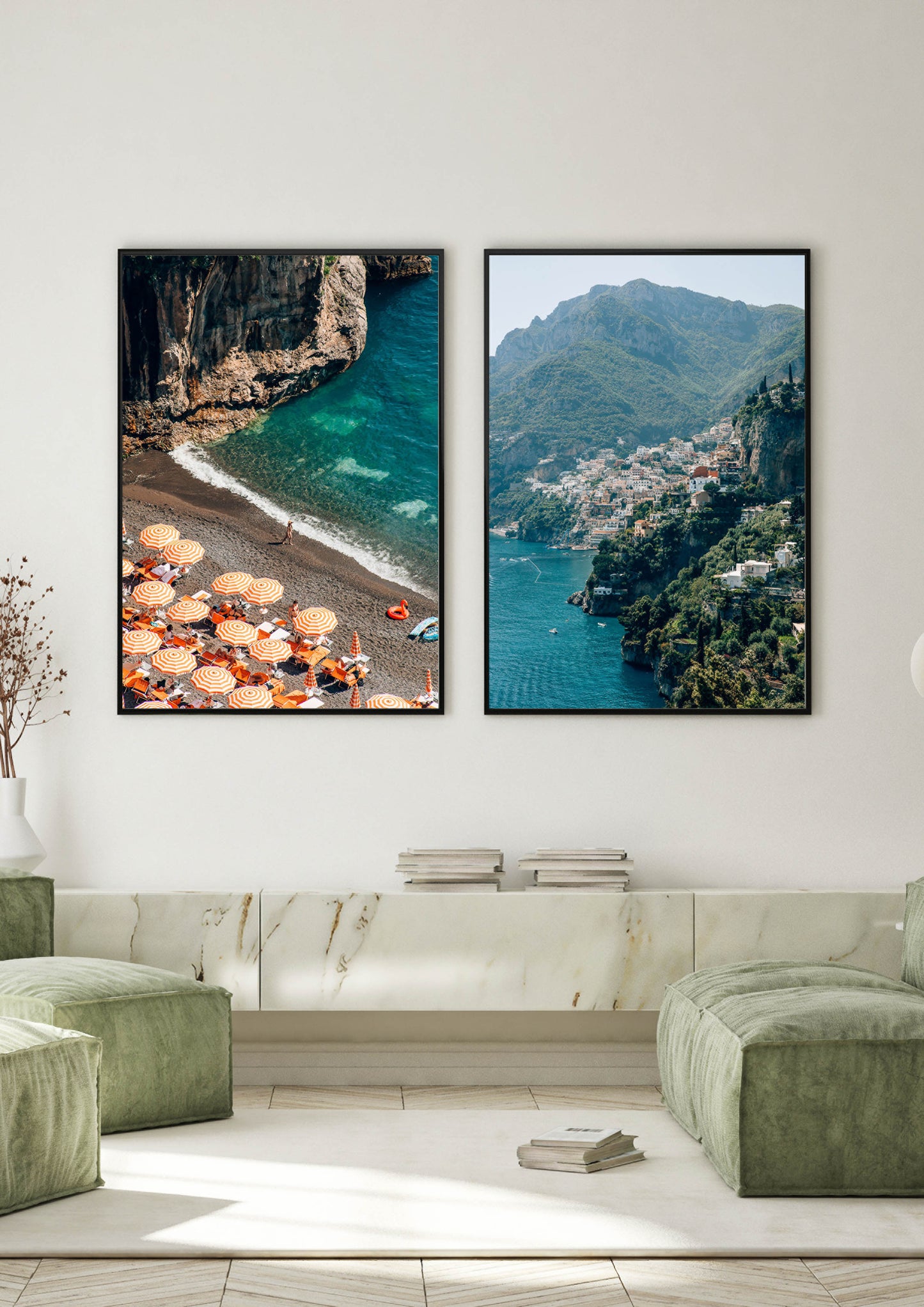 Cliffs of Positano, Italy