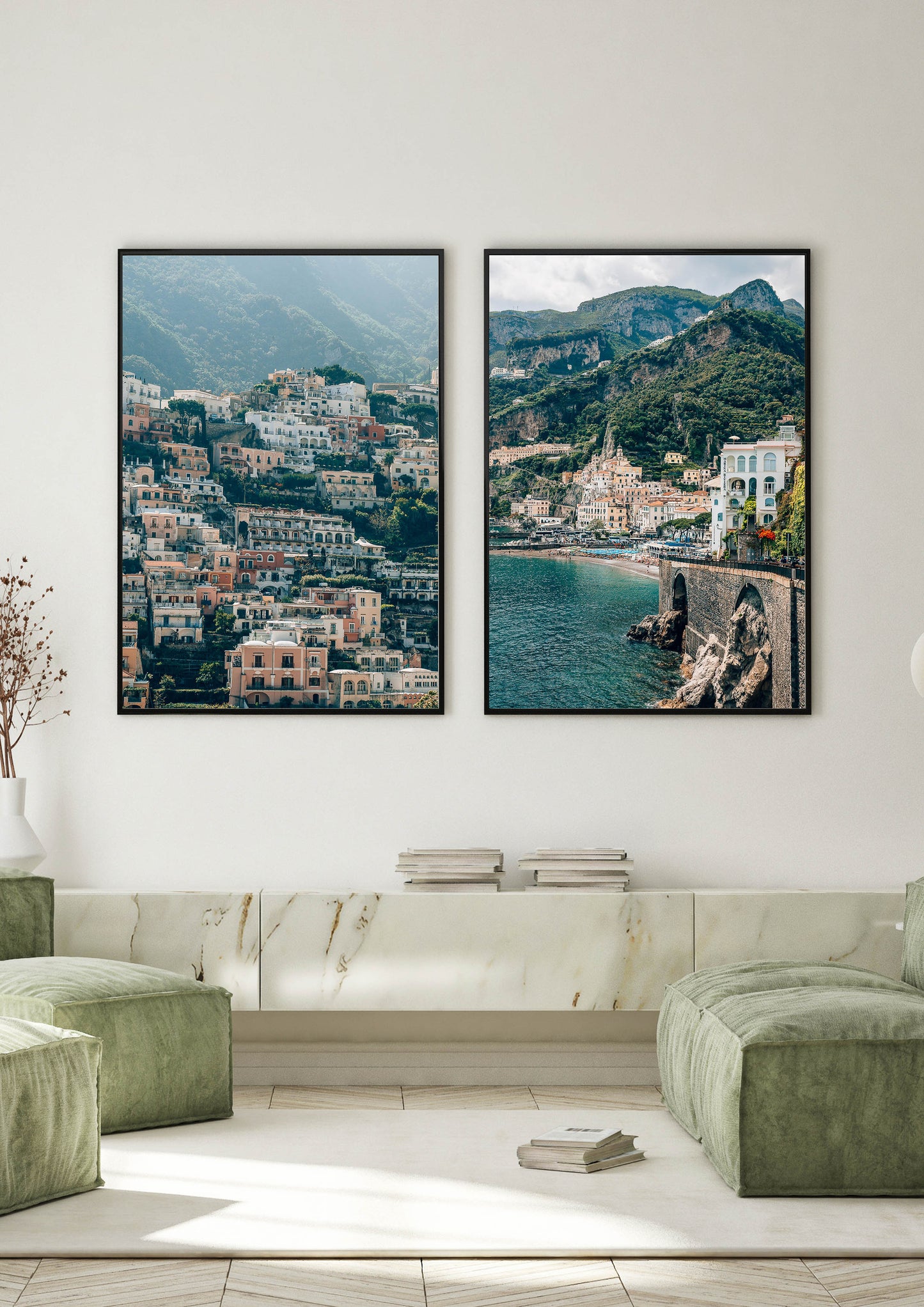 Amalfi and the Mountains II, Italy