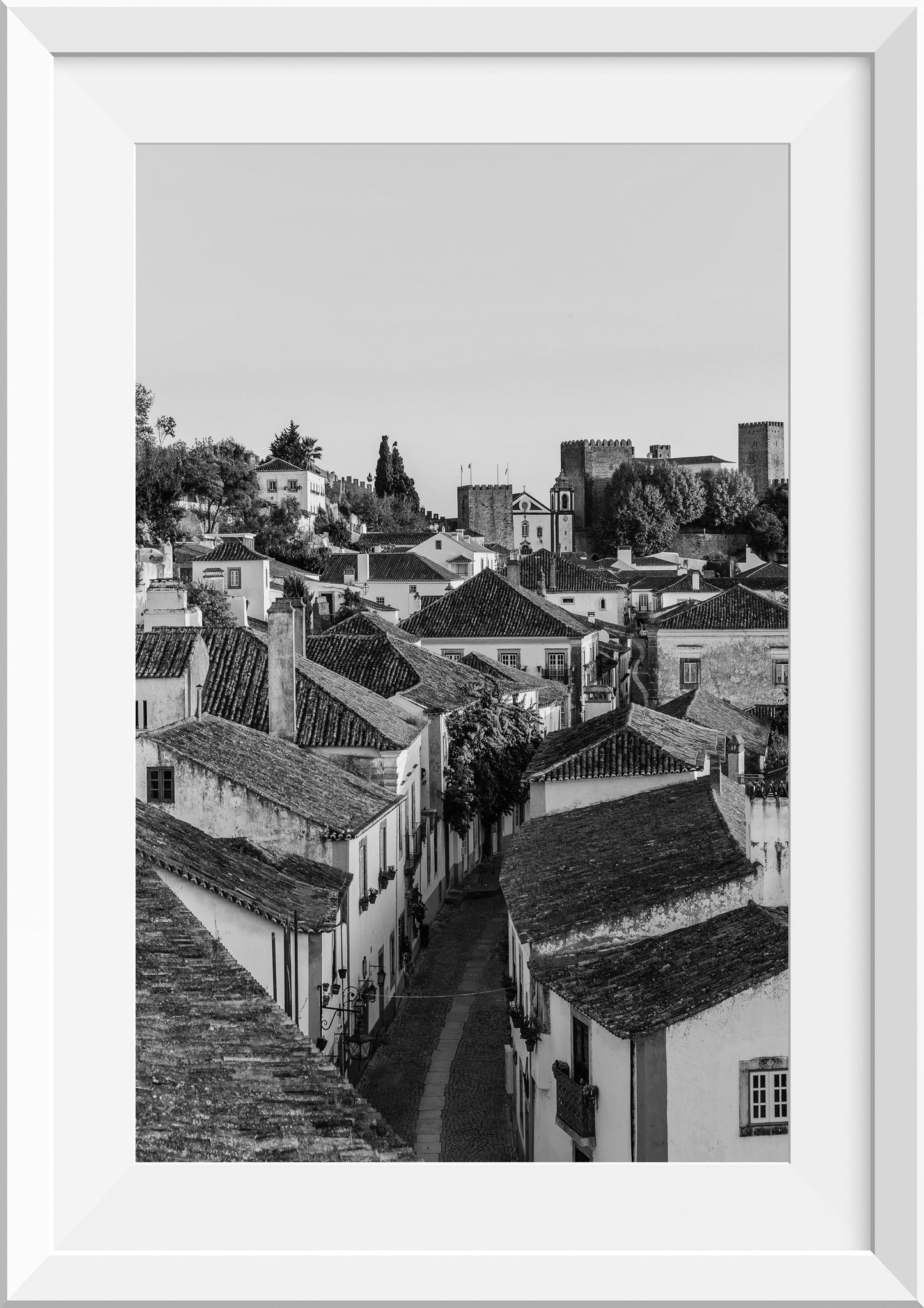 Rooftops of Óbidos, Portugal