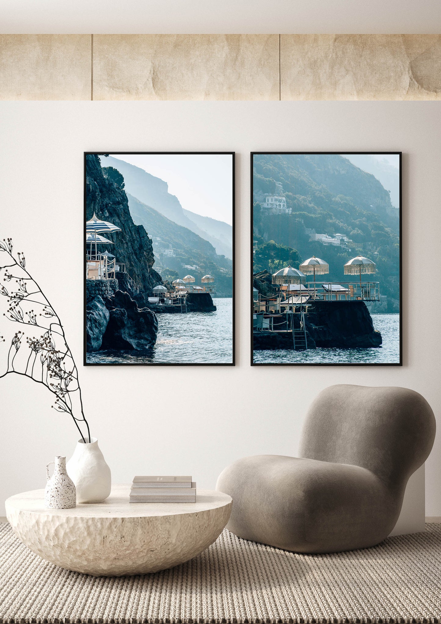 VIP at the Beach Club in Positano, Italy