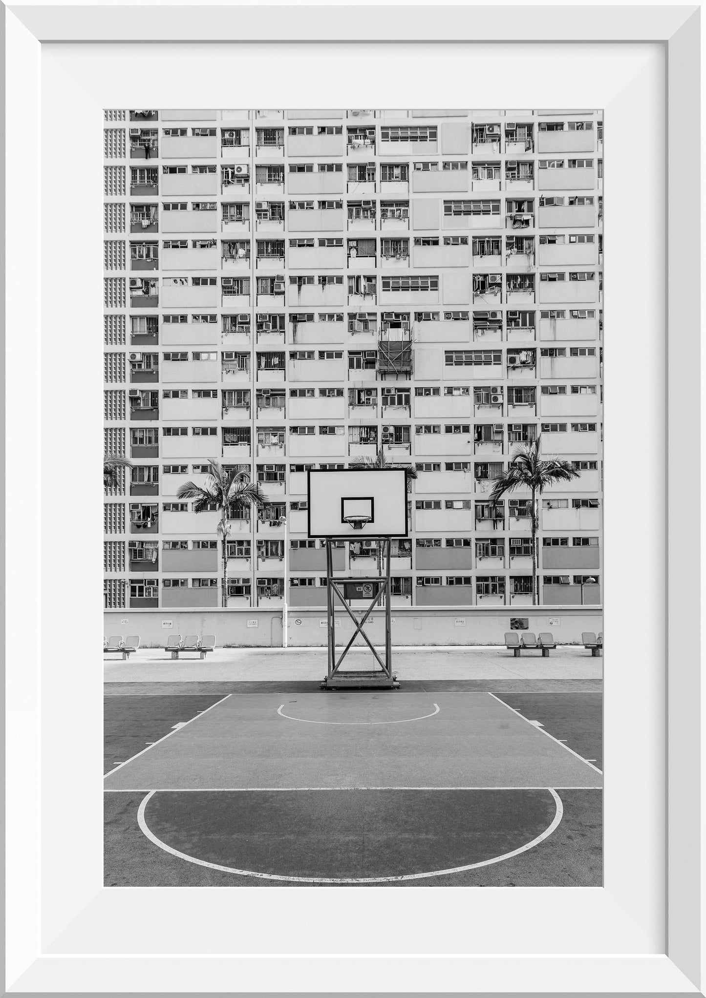 Basketball Courts at Choi Hung Estate, Hong Kong