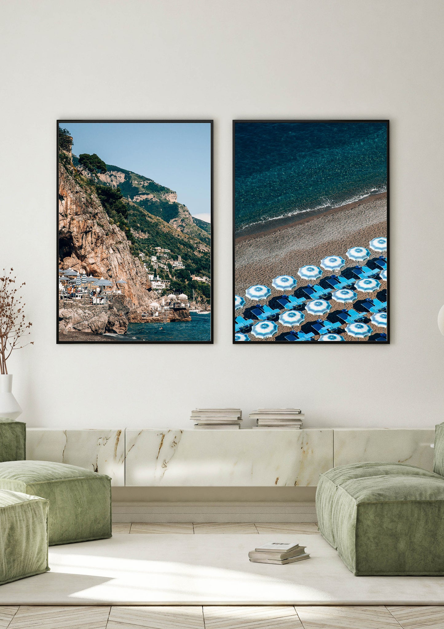 Sand Meets the Sea in Positano II, Italy