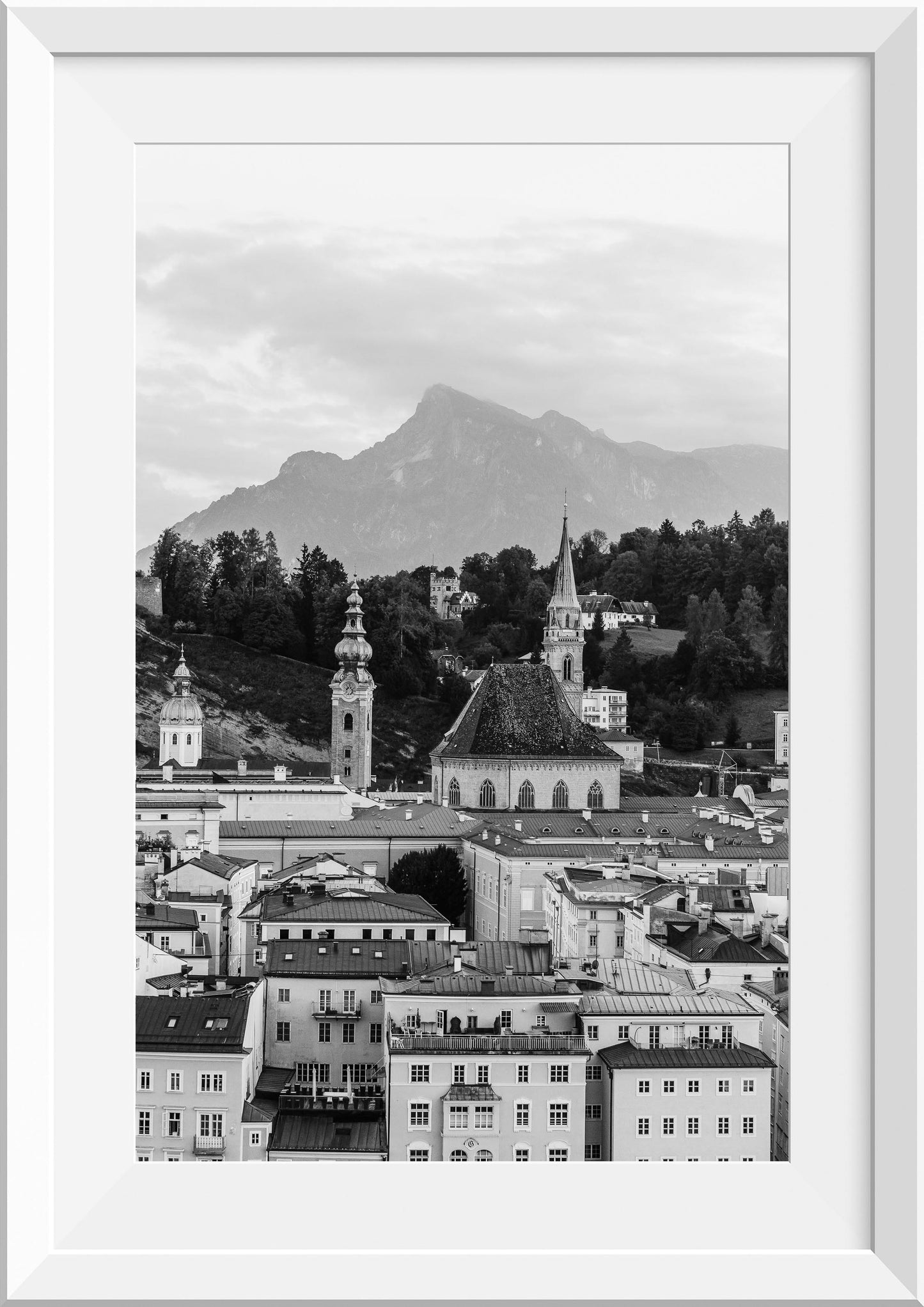 Sunset in Salzburg III, Austria