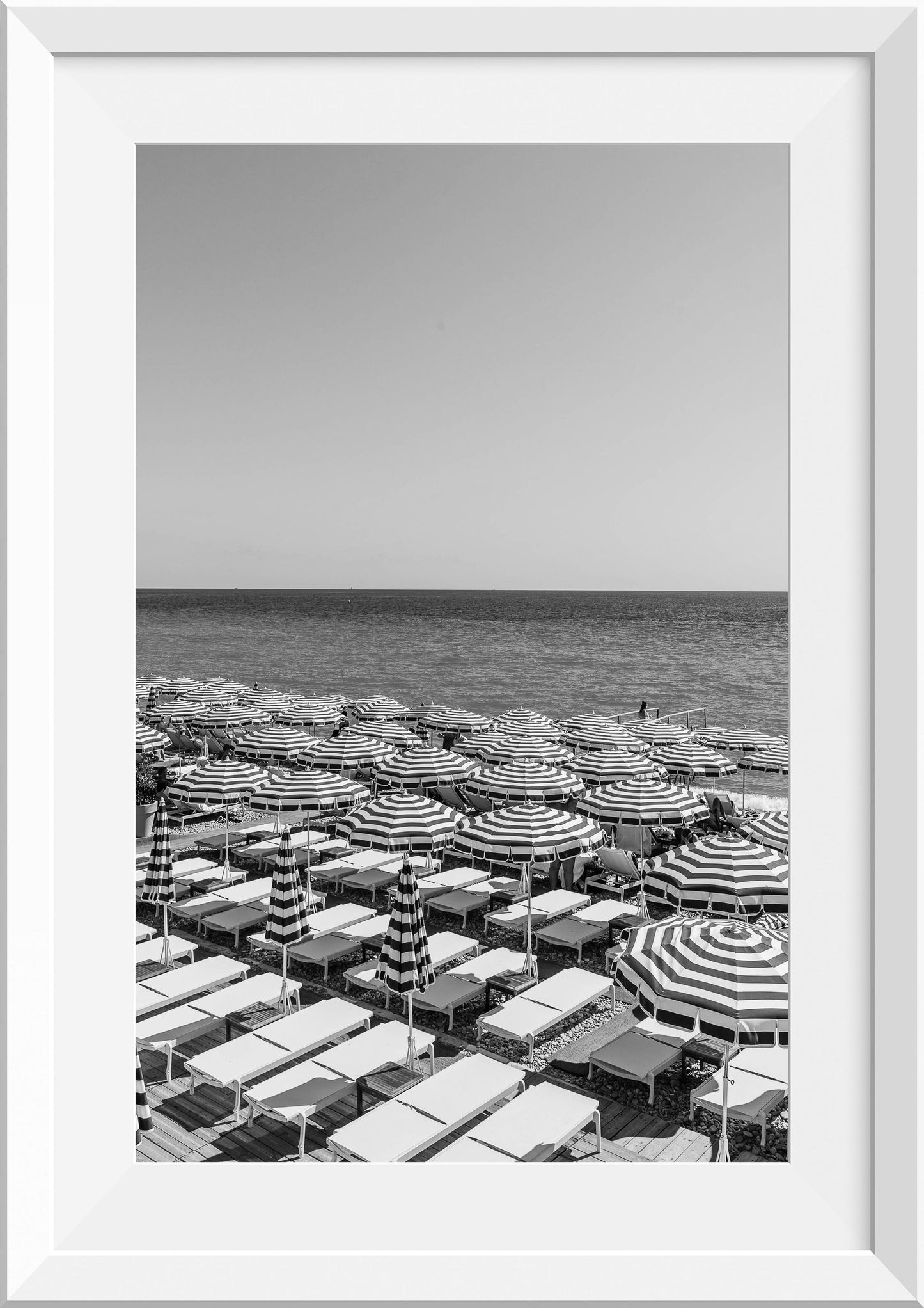 Beach Umbrellas in Nice II, France