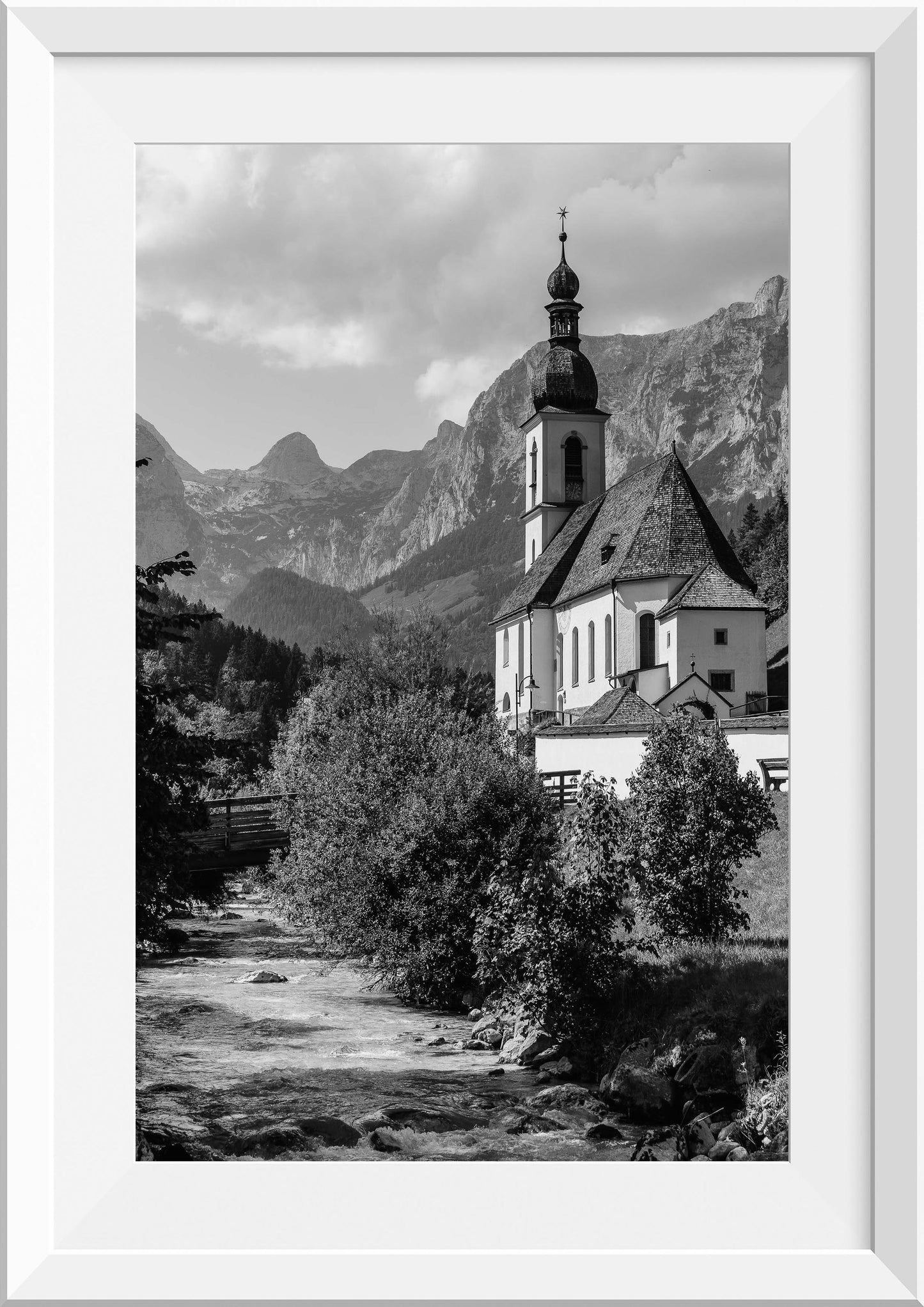 Church in Ramsau, Germany