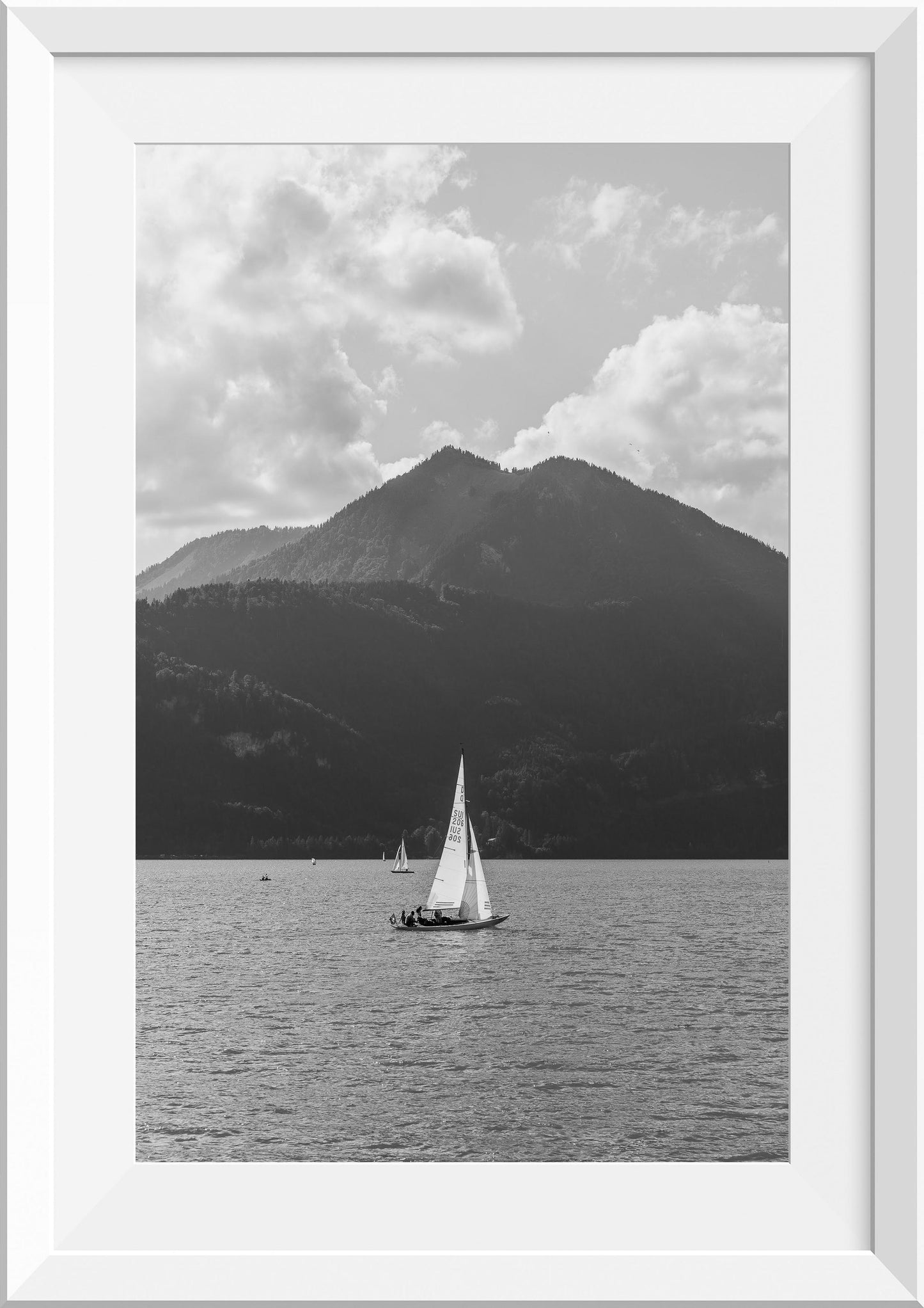 Sailing on Wolfgangsee Lake II, Austria
