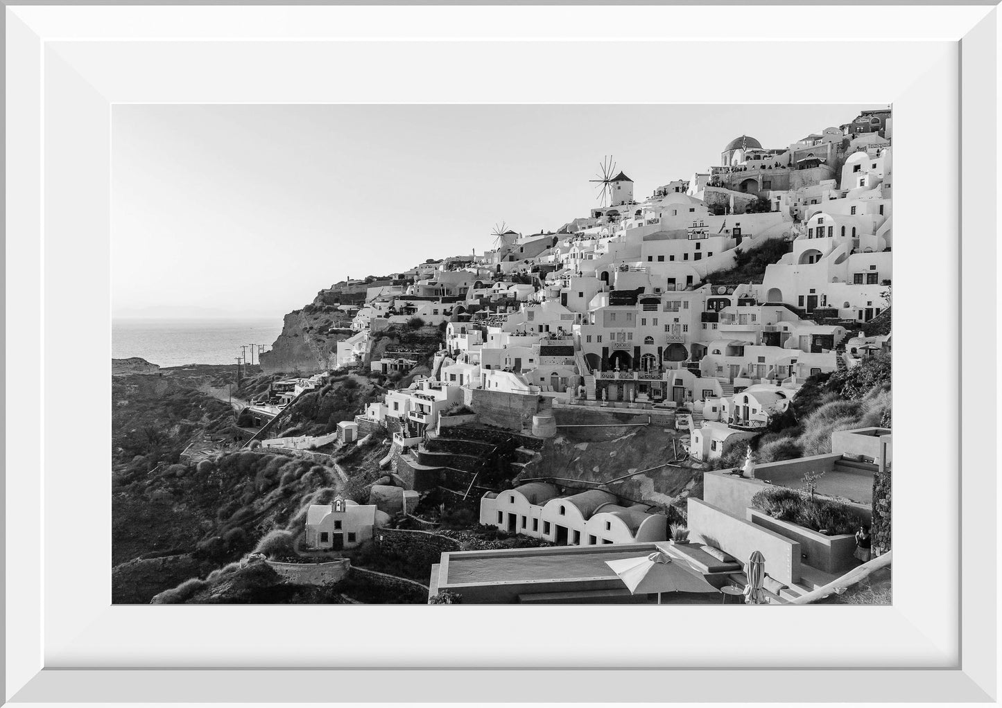Windmills of Santorini III, Greece