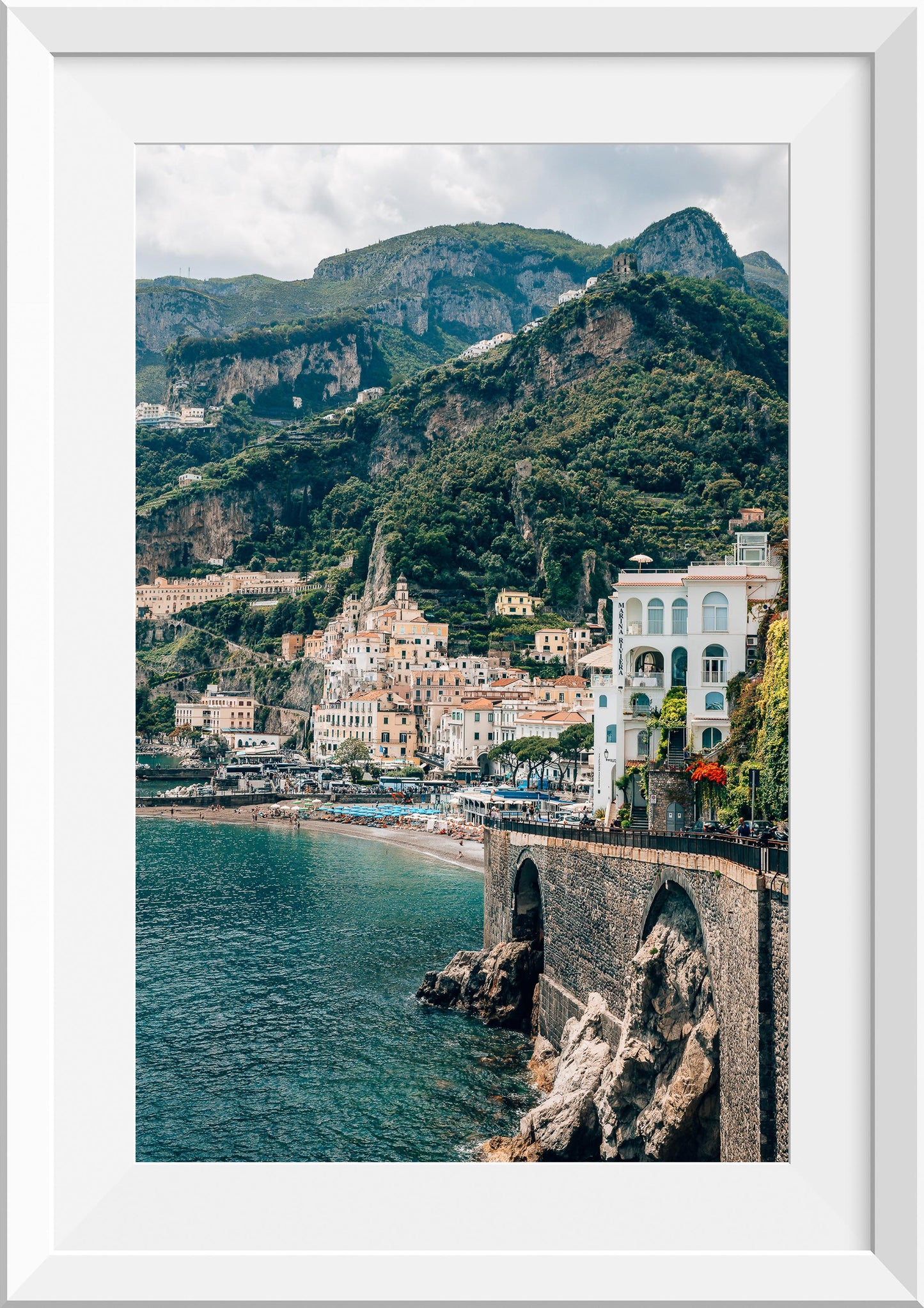 Amalfi and the Mountains II, Italy