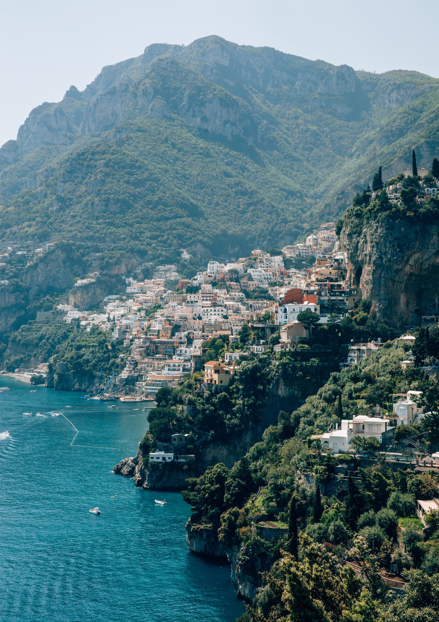 Cliffs of Positano, Italy