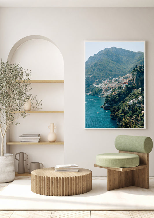 Cliffs of Positano, Italy