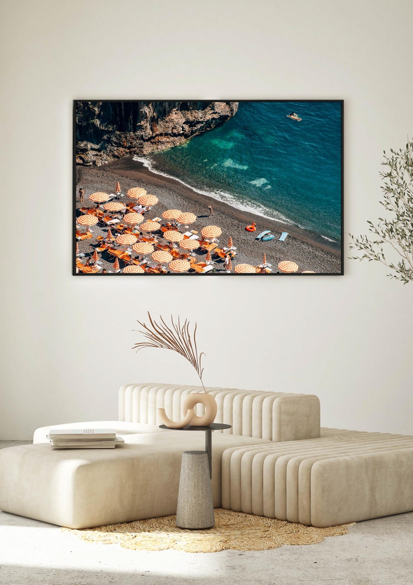 Arienzo Beach Club Umbrellas in Positano II, Italy