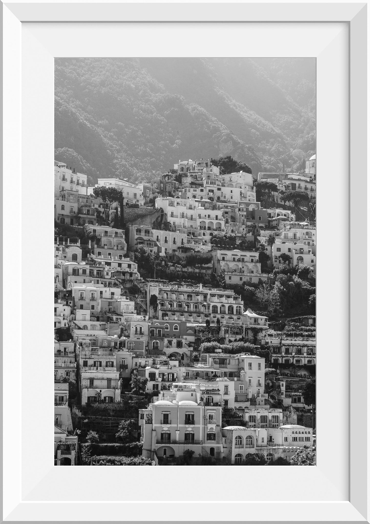 Pastel Cliffs of Positano II, Italy