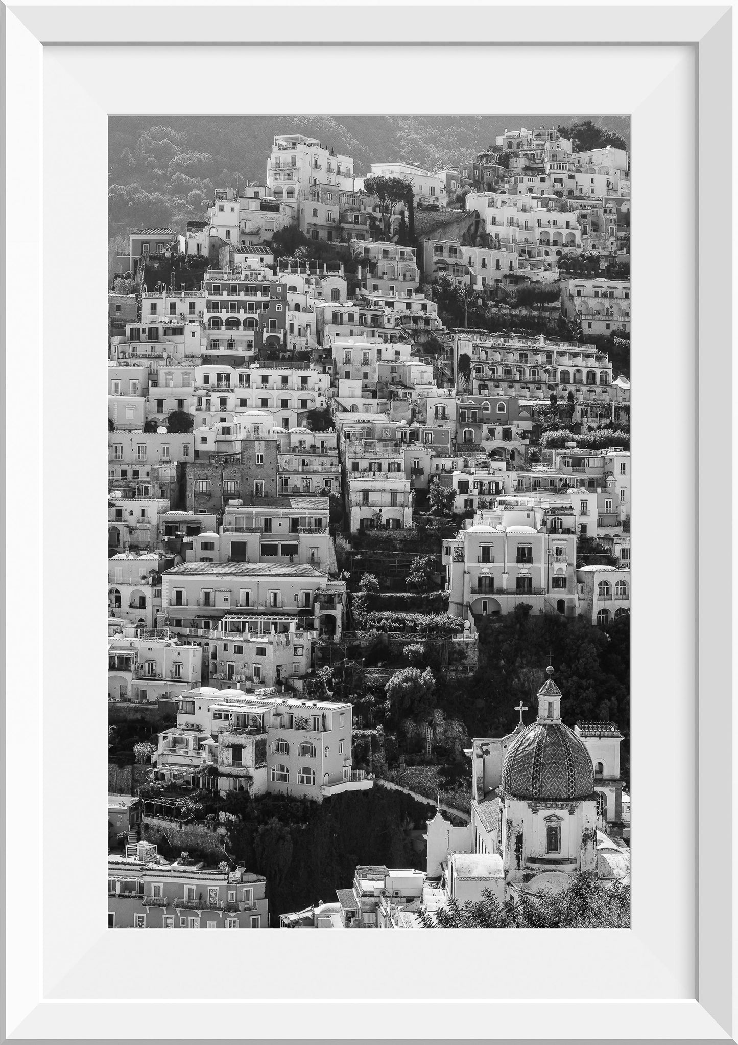 Pastel Cliffs of Positano III, Italy