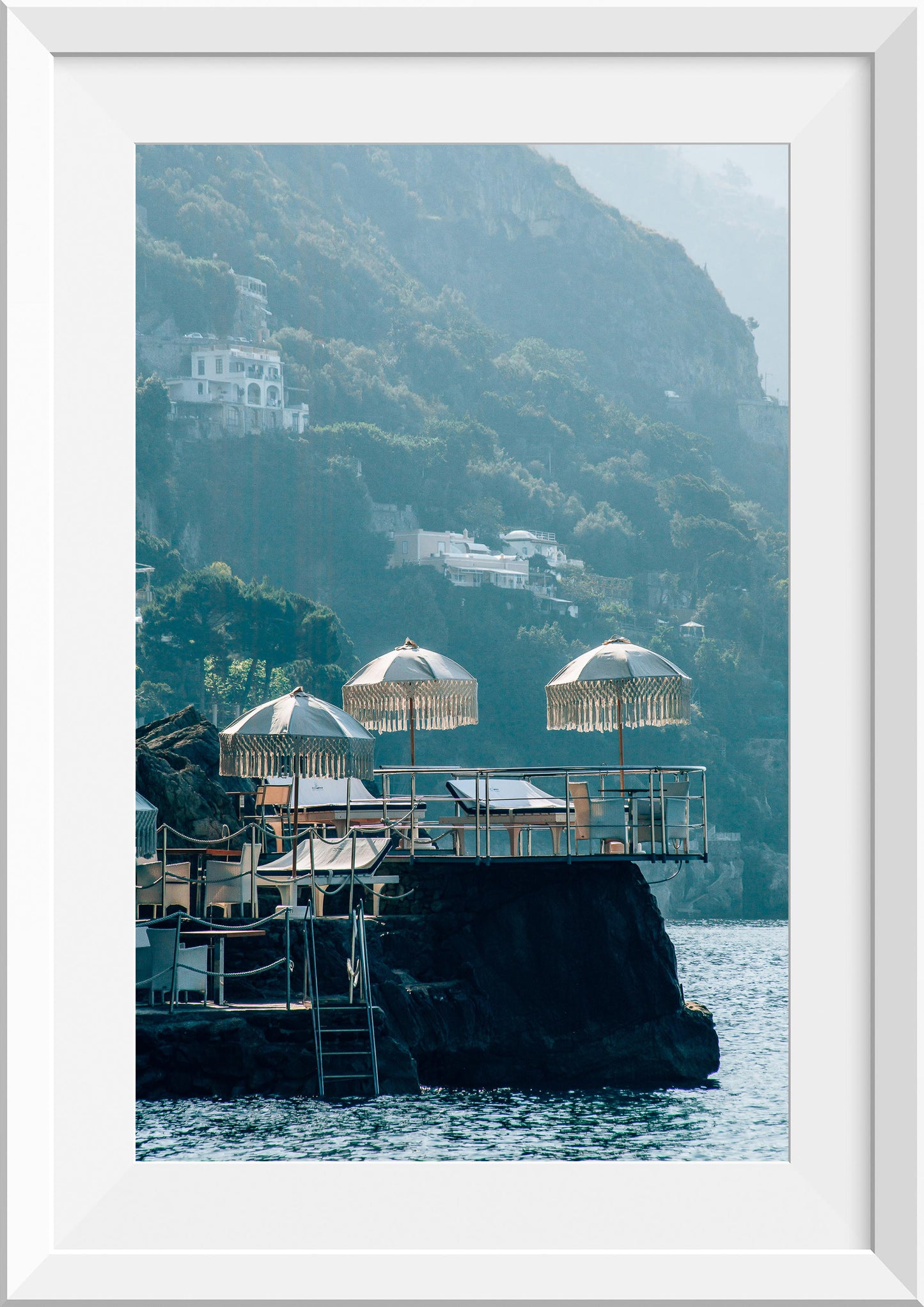 VIP at the Beach Club in Positano, Italy