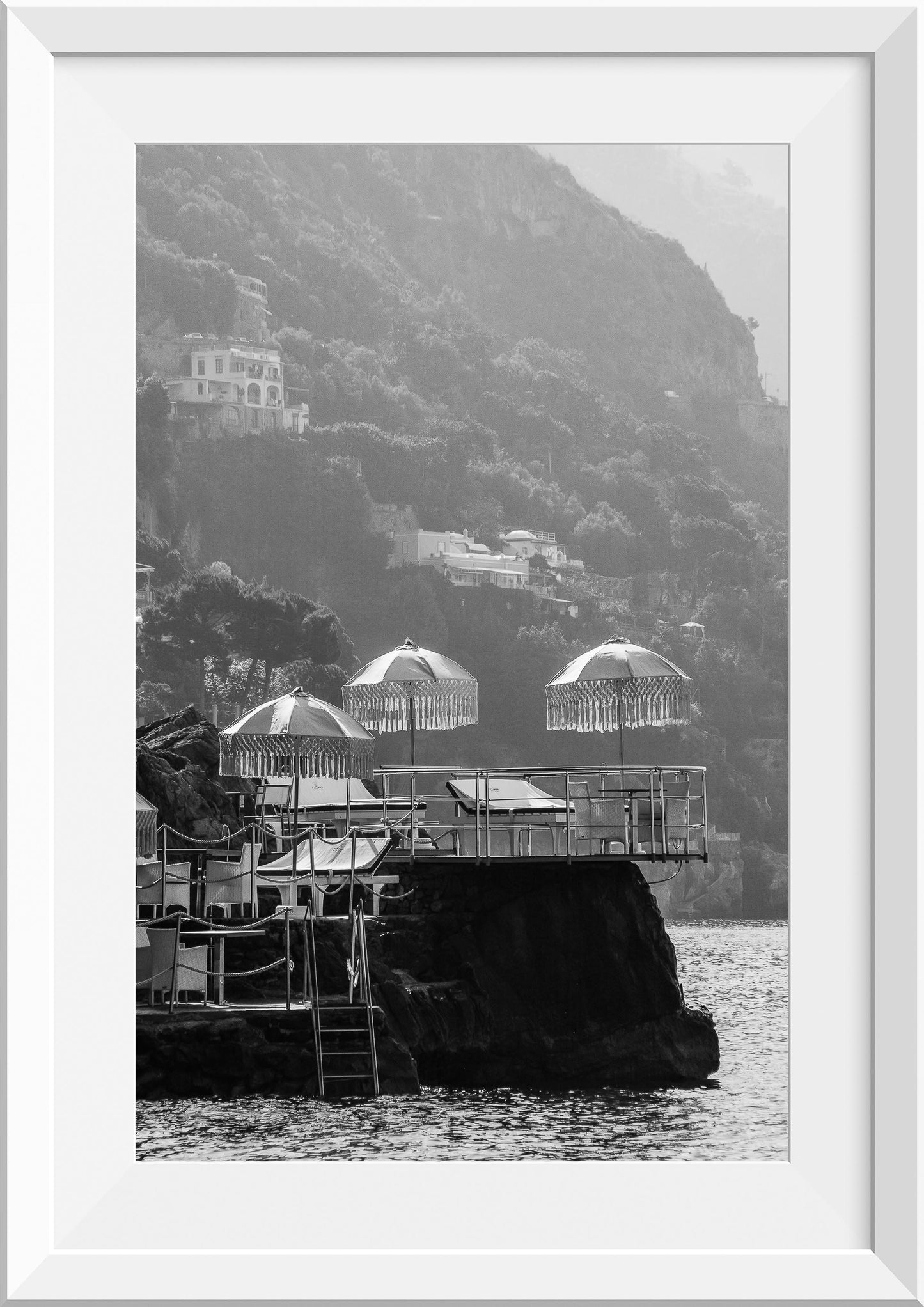 VIP at the Beach Club in Positano, Italy