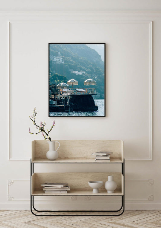 VIP at the Beach Club in Positano, Italy