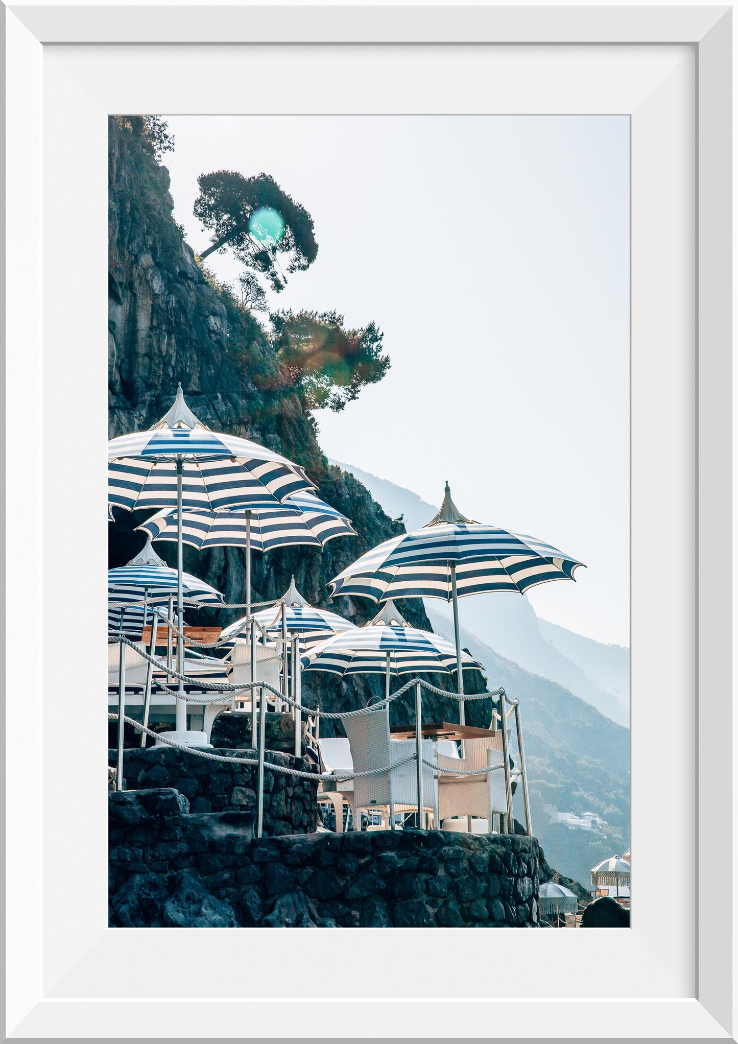 Under the Umbrellas in Positano III, Italy