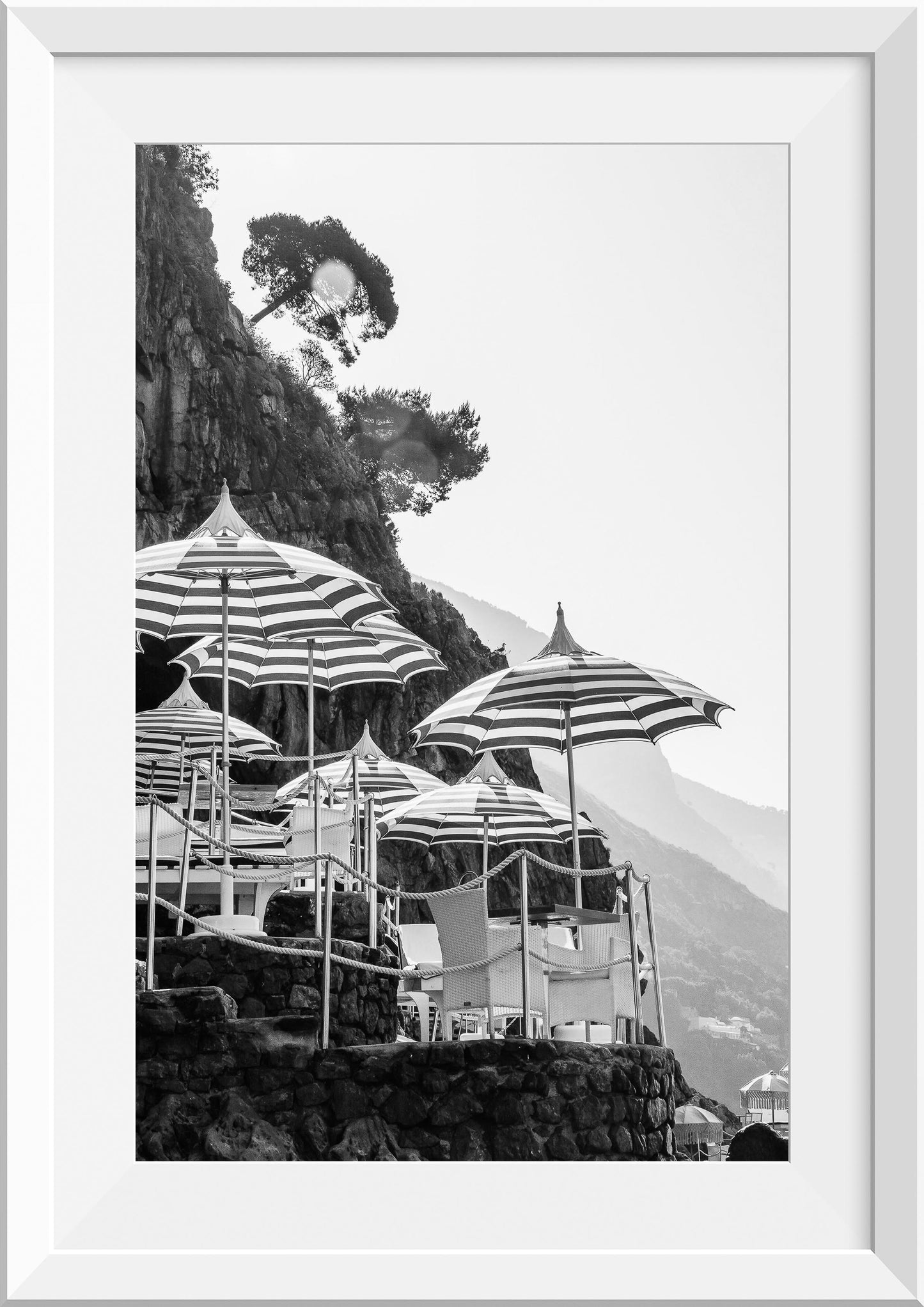 Under the Umbrellas in Positano III, Italy