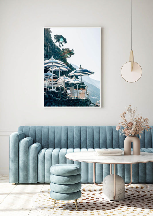 Under the Umbrellas in Positano III, Italy