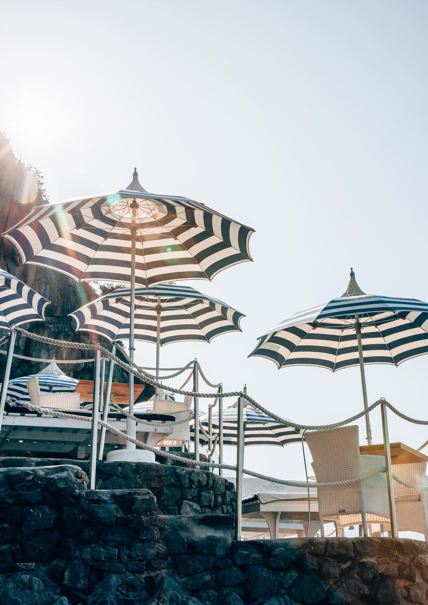 Under the Umbrellas in Positano II, Italy