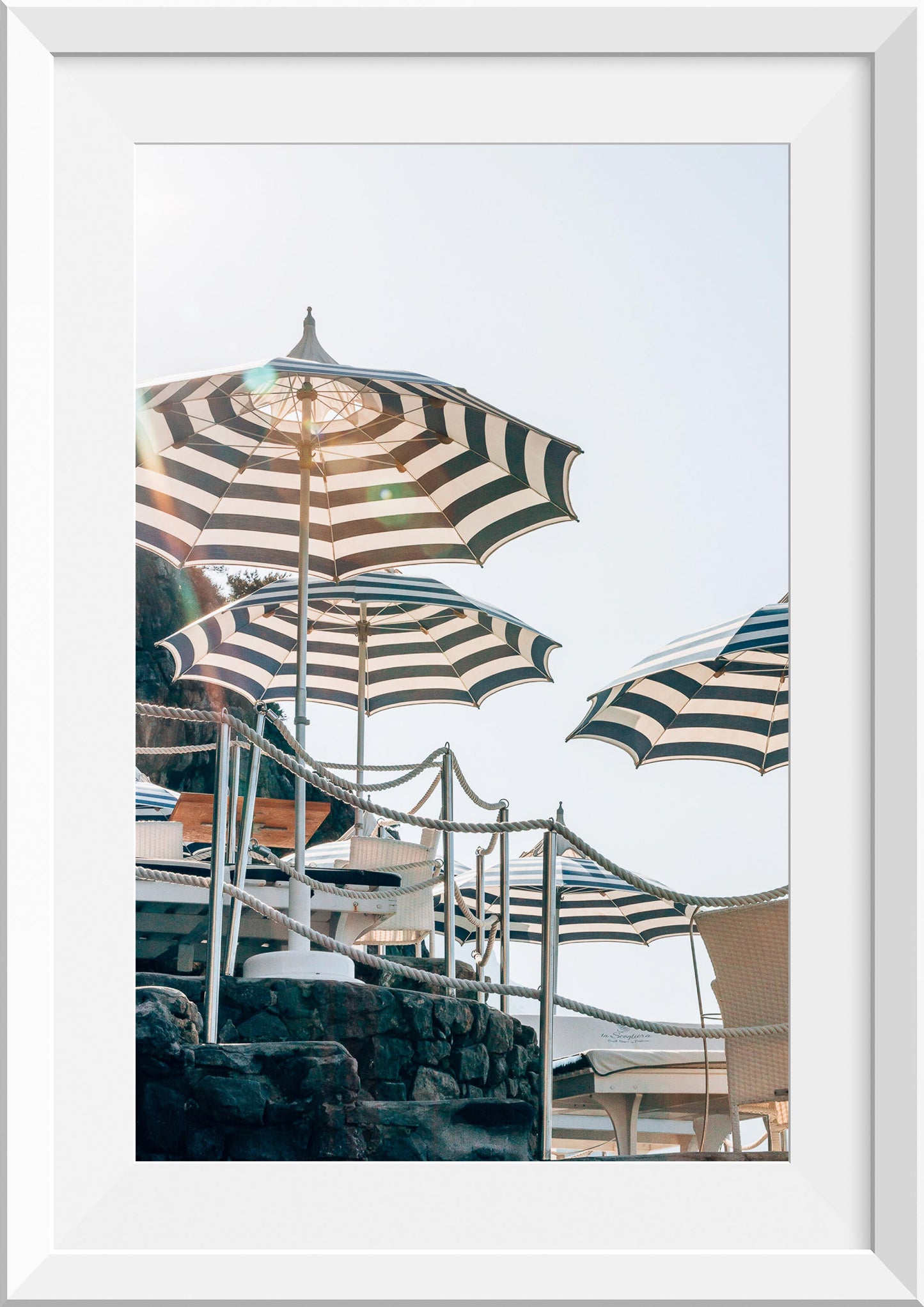 Under the Umbrellas in Positano II, Italy