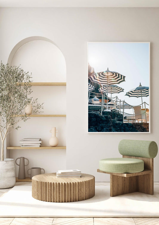 Under the Umbrellas in Positano II, Italy