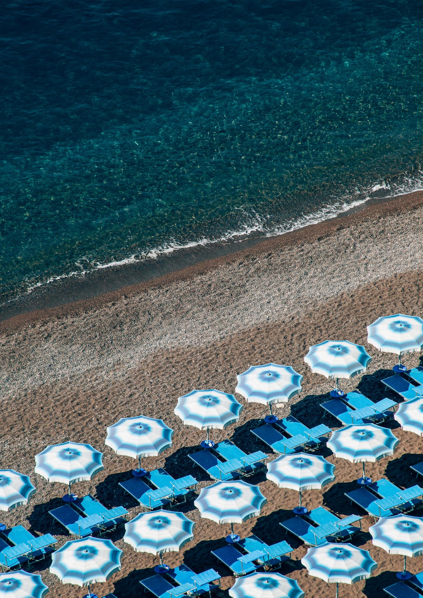 Sand Meets the Sea in Positano II, Italy