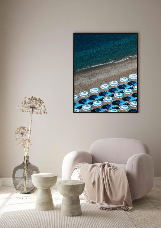 Sand Meets the Sea in Positano II, Italy