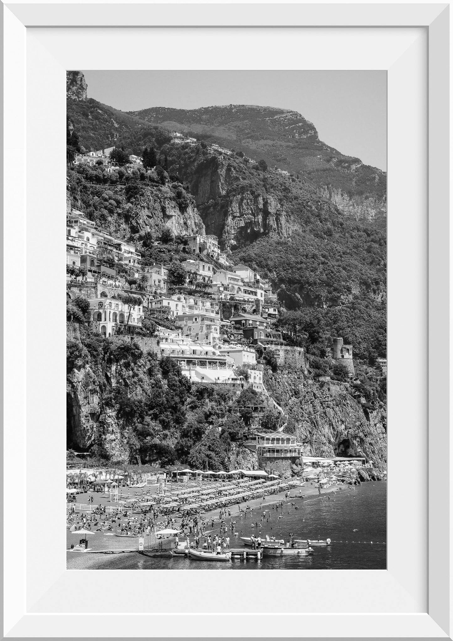 Docking in Positano, Italy
