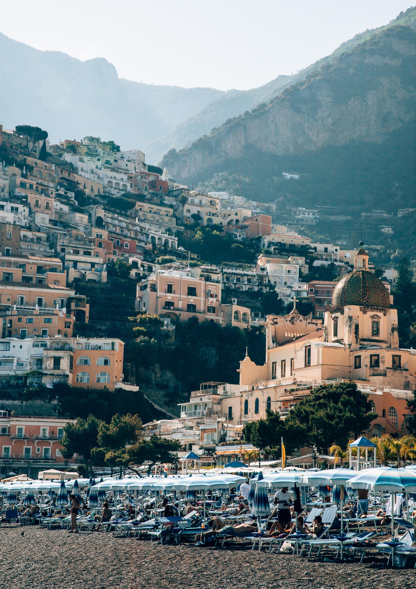 Afternoon Delight at the Beach in Positano, Italy