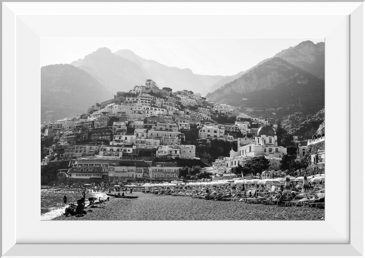 An Afternoon at the Beach in Positano, Italy