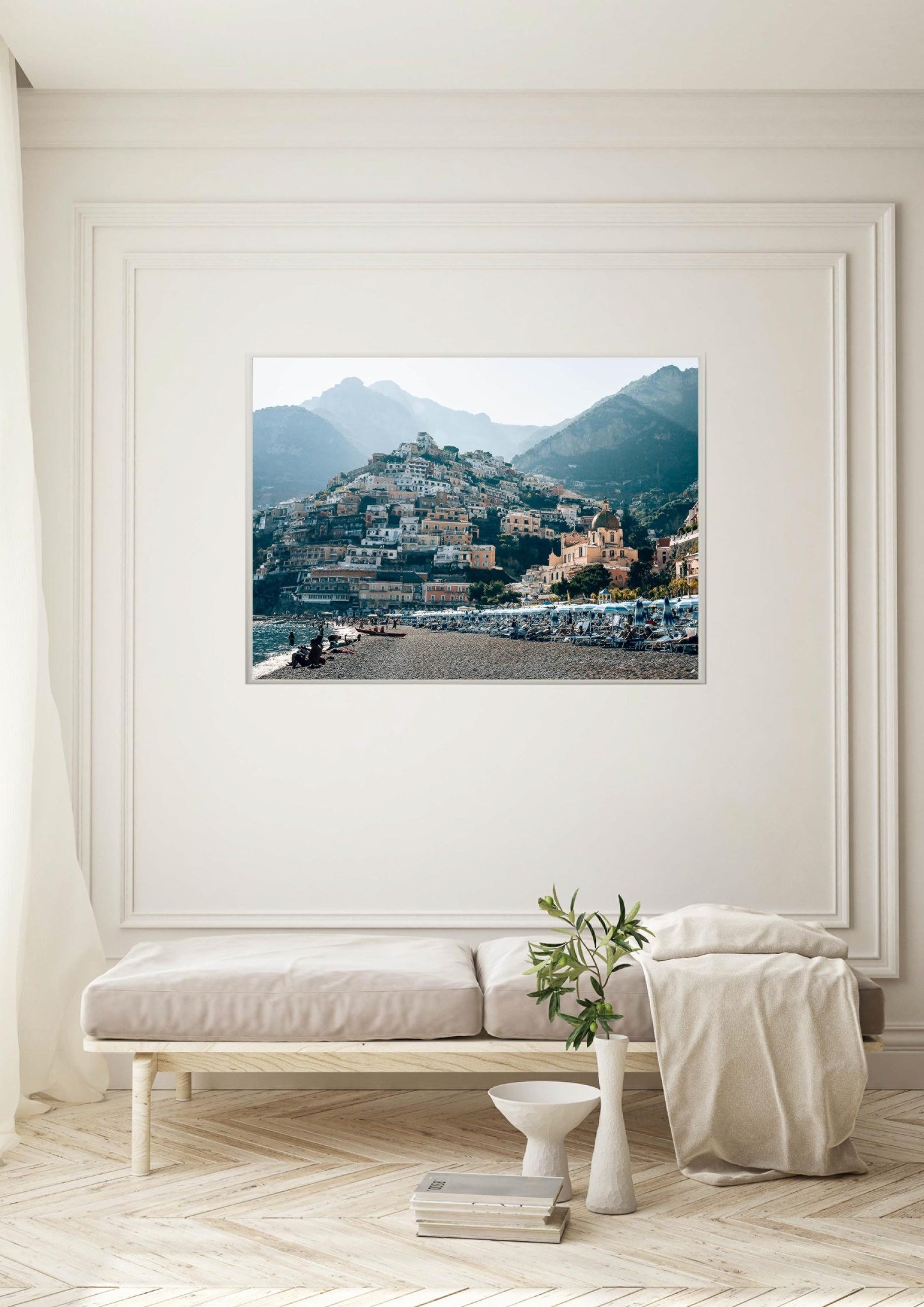 An Afternoon at the Beach in Positano, Italy