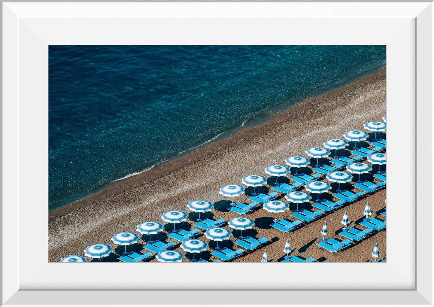 Sand Meets the Sea in Positano, Italy