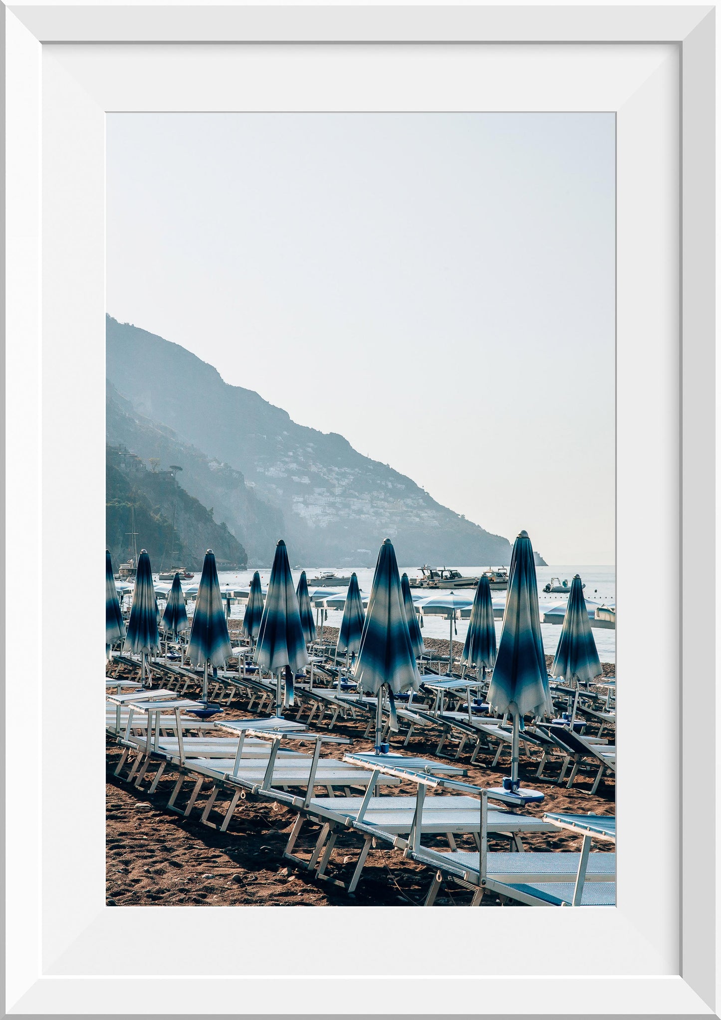 Opening Time at the Beach Club in Positano II, Italy