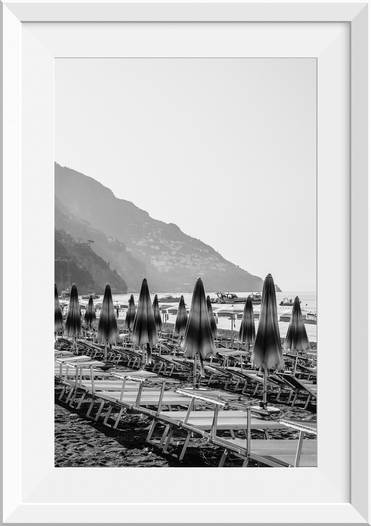 Opening Time at the Beach Club in Positano II, Italy