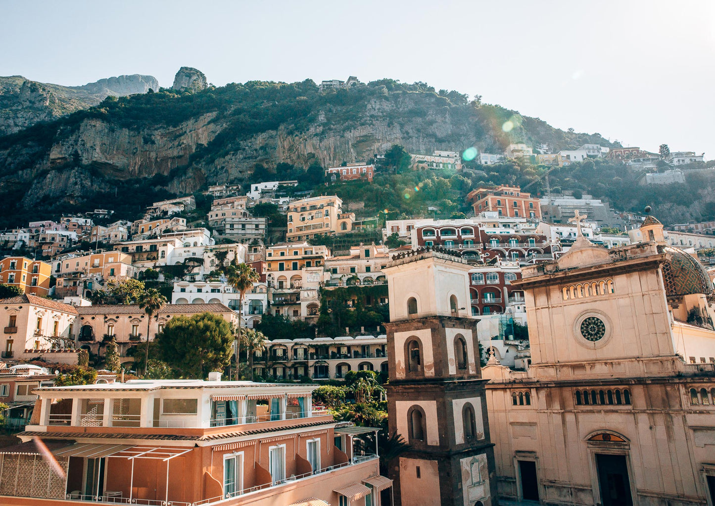 Mornings in Positano, Italy