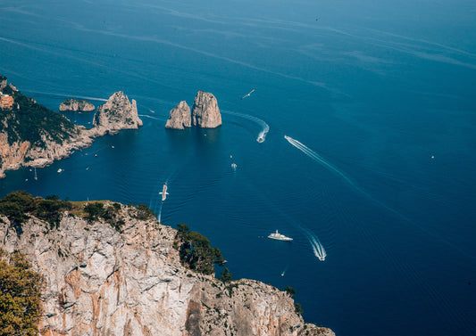 Aerial View of Capri III, Italy