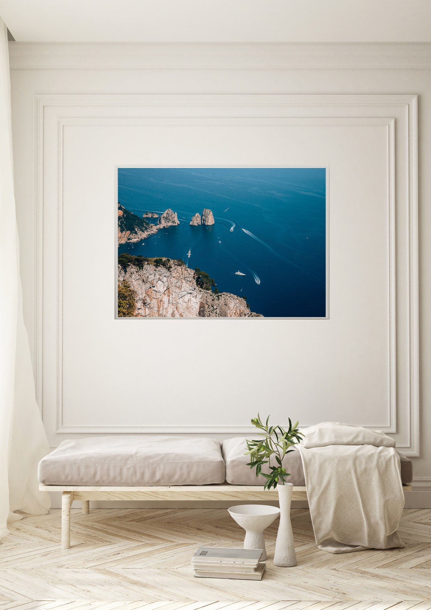 Aerial View of Capri III, Italy