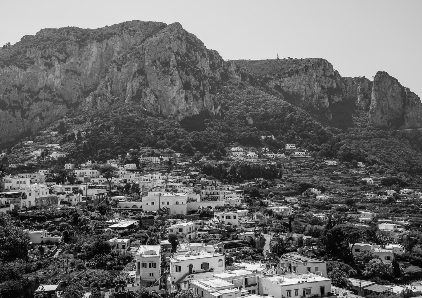 Village of Capri, Italy