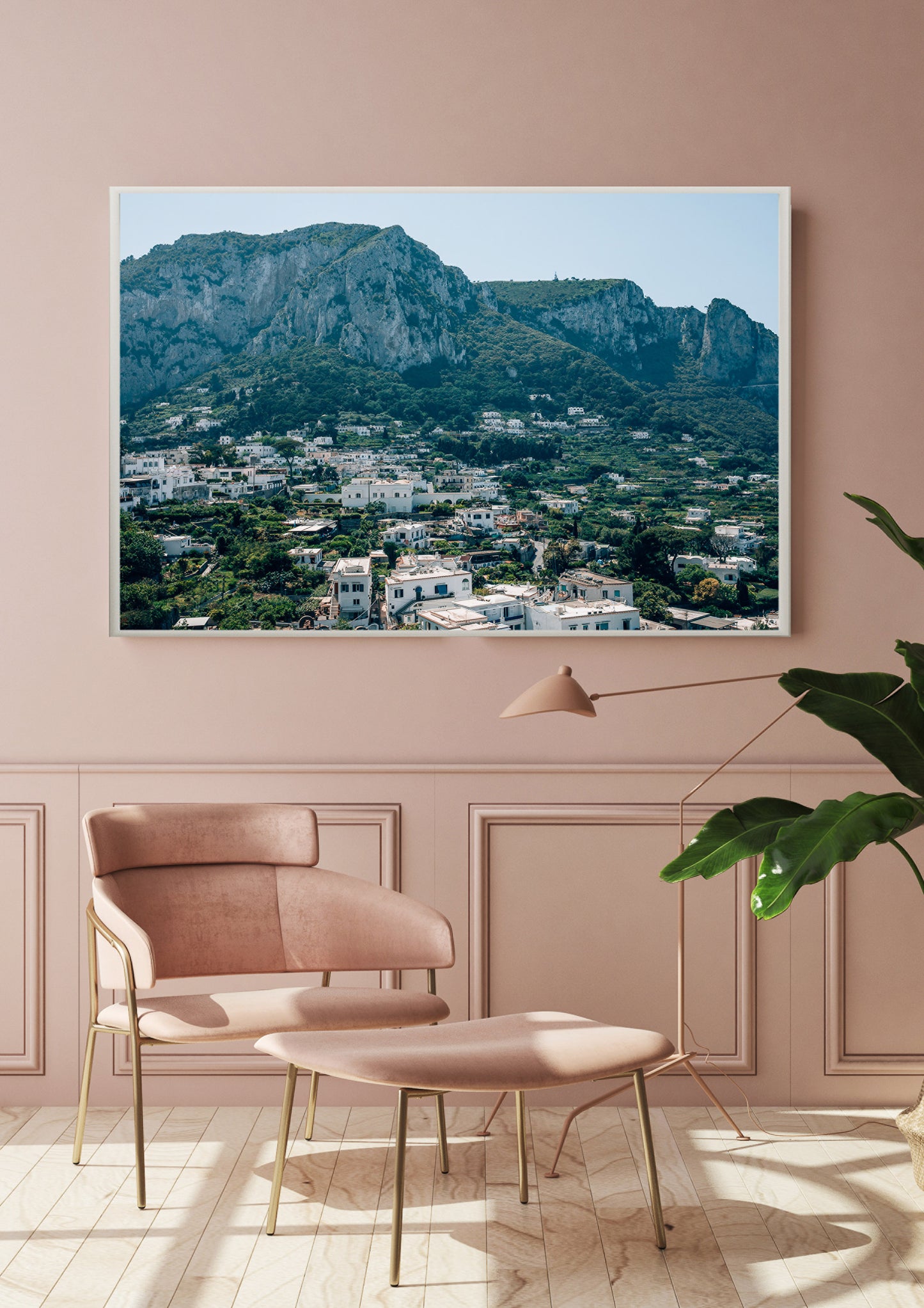 Village of Capri, Italy
