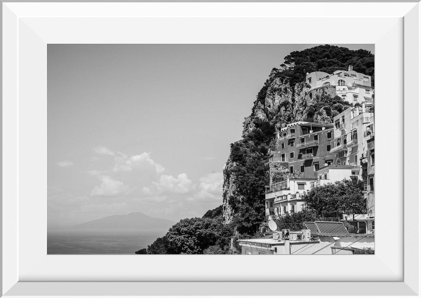 Village on the Cliff in Capri, Italy
