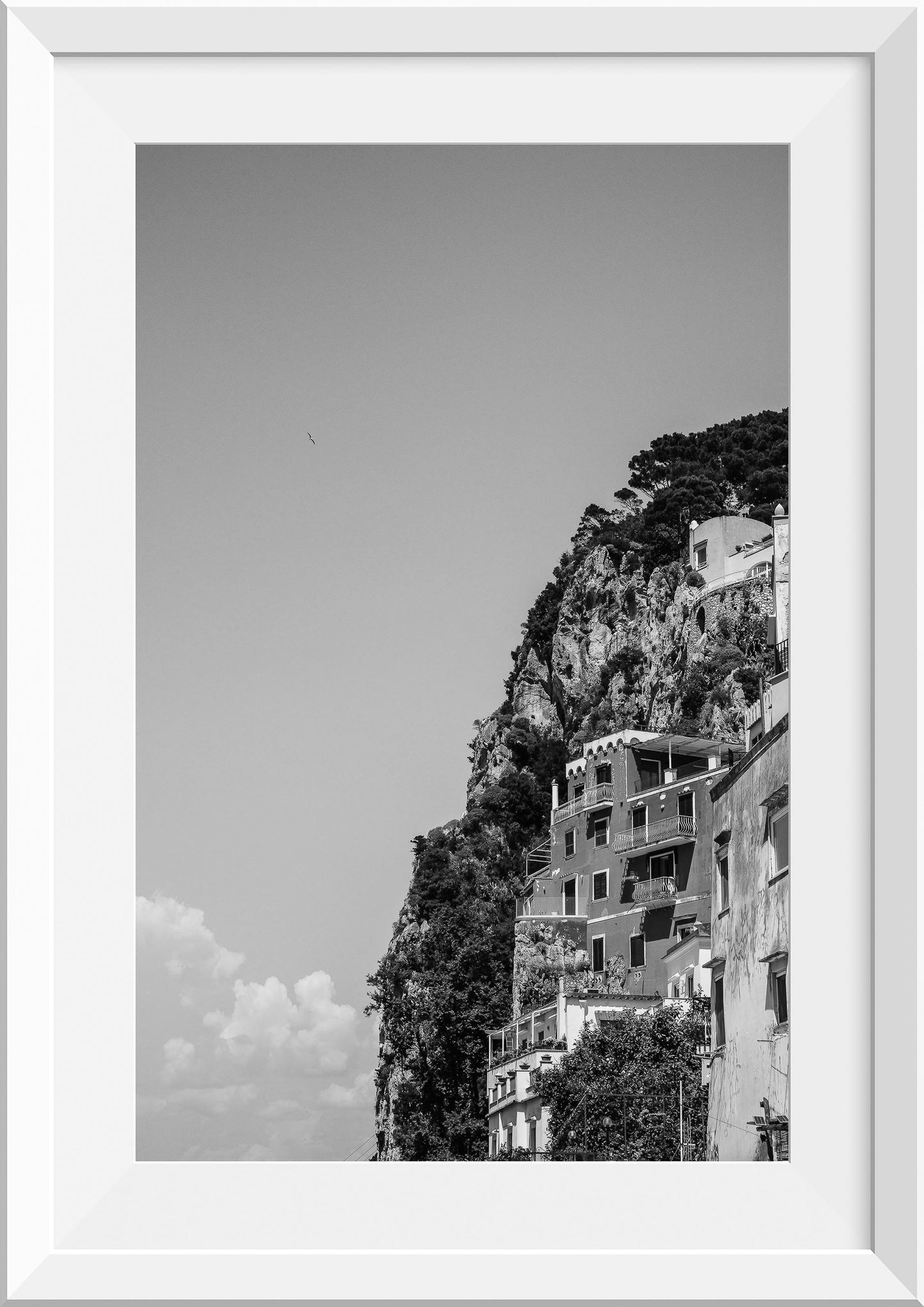 Village on the Cliff in Capri II, Italy