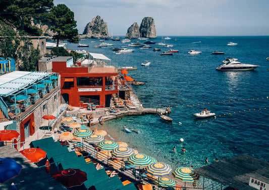 Colour in Capri, Italy