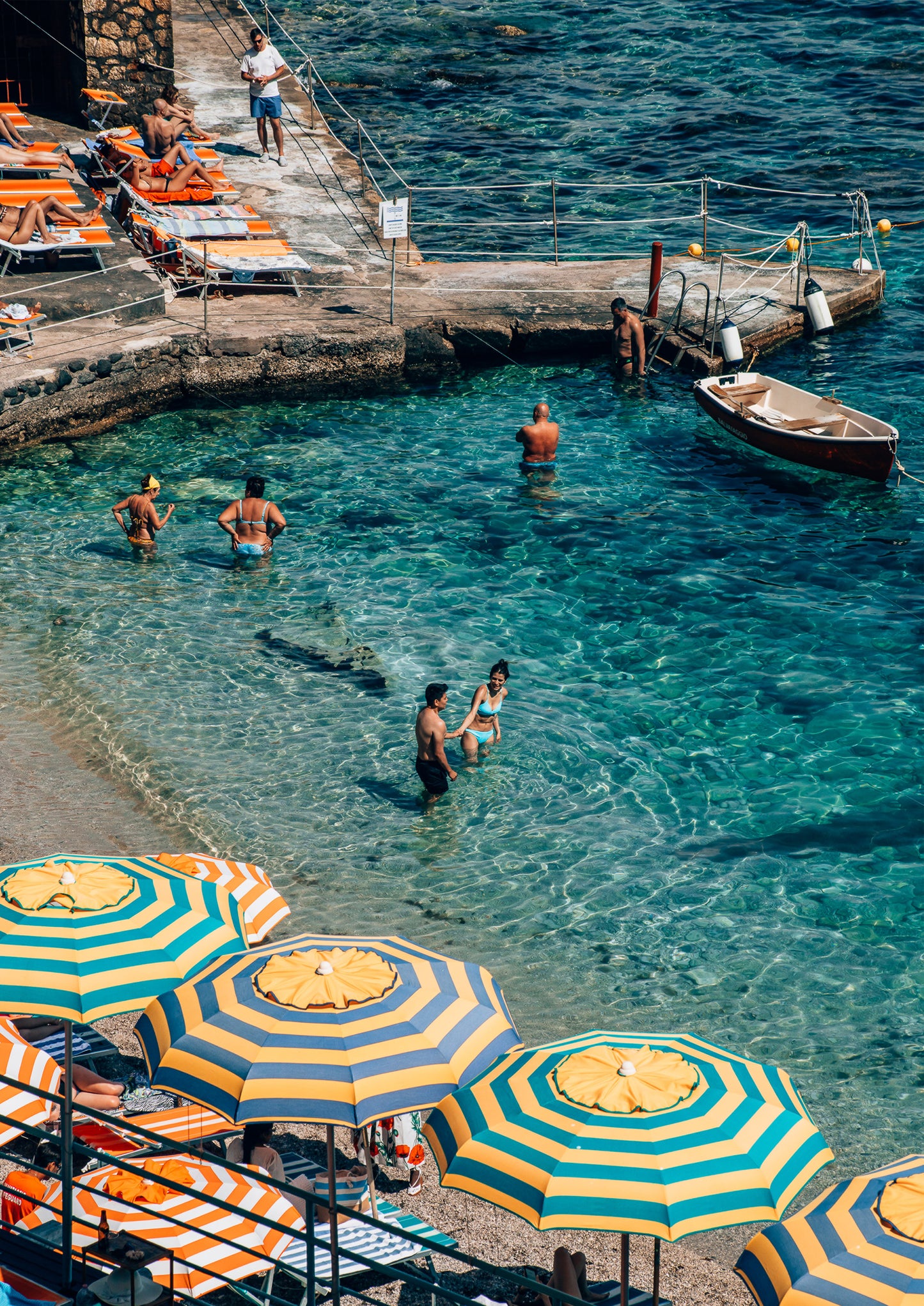 Take a Dip in Capri, Italy