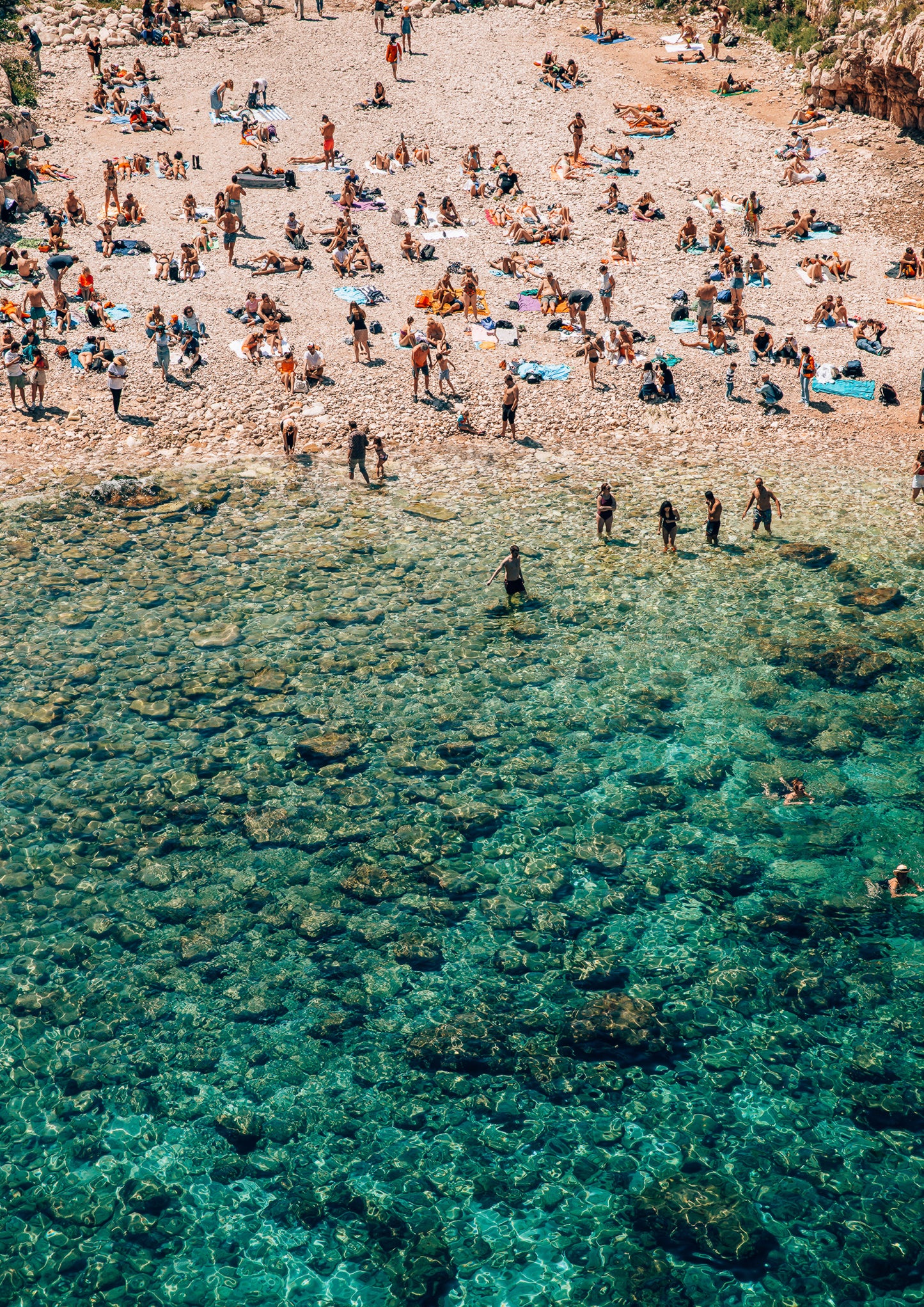 Swimming at Polignano a Mare Beach II, Italy
