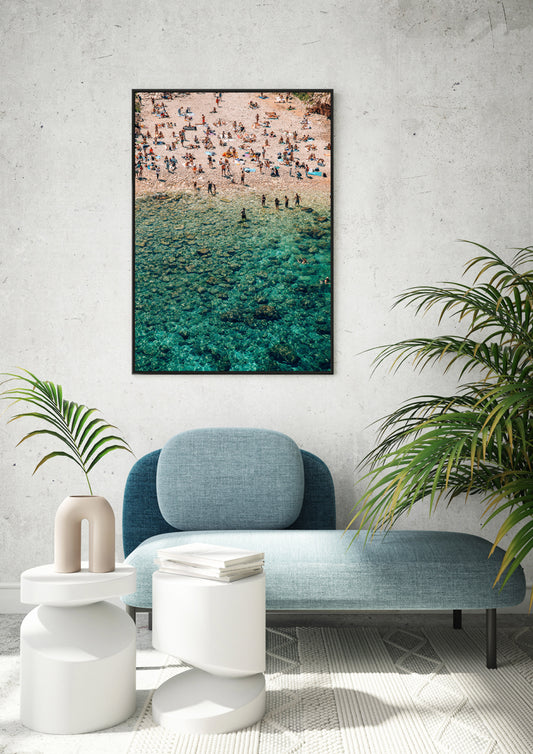 Swimming at Polignano a Mare Beach II, Italy