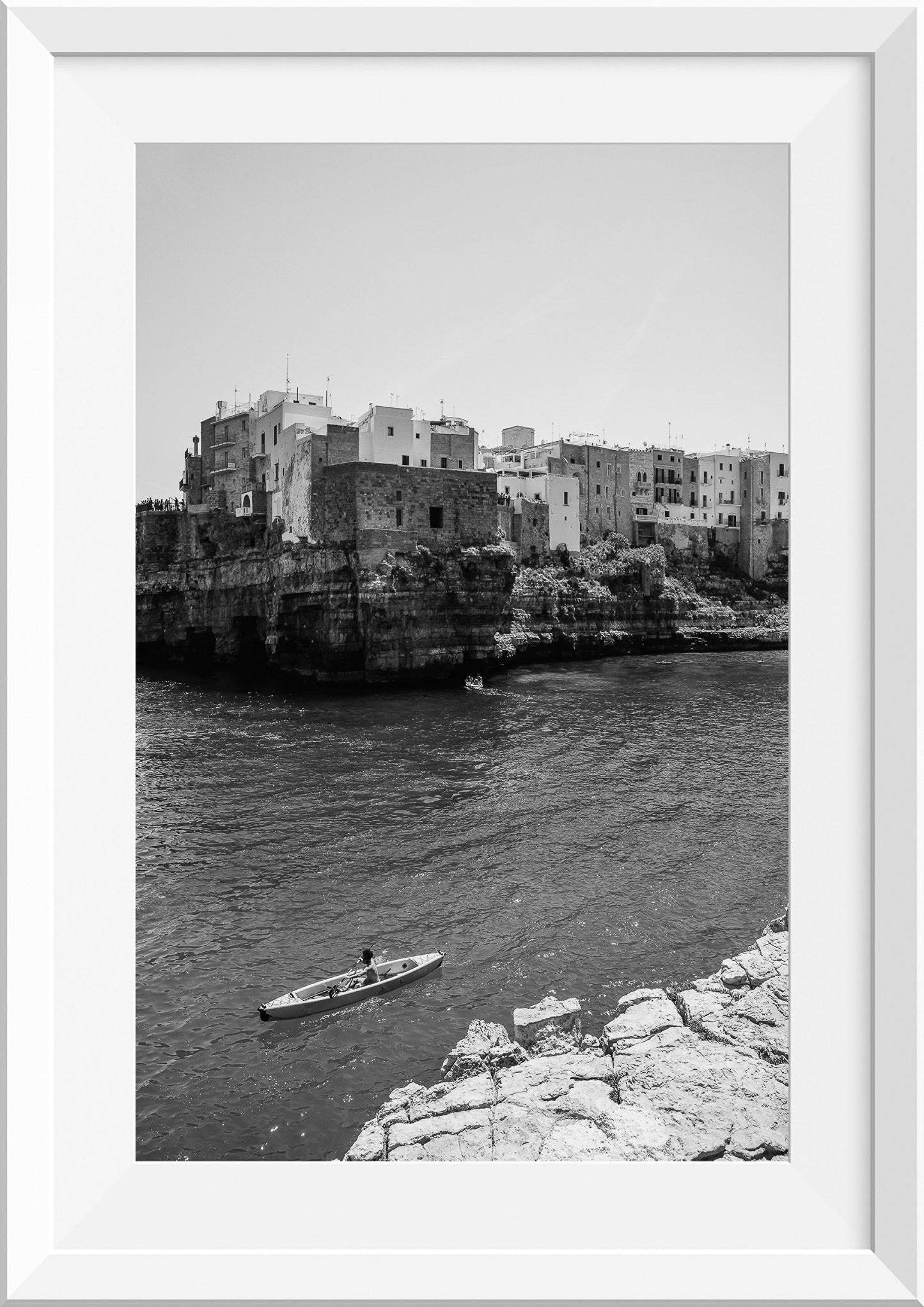 Kayaking at Polignano a Mare, Italy