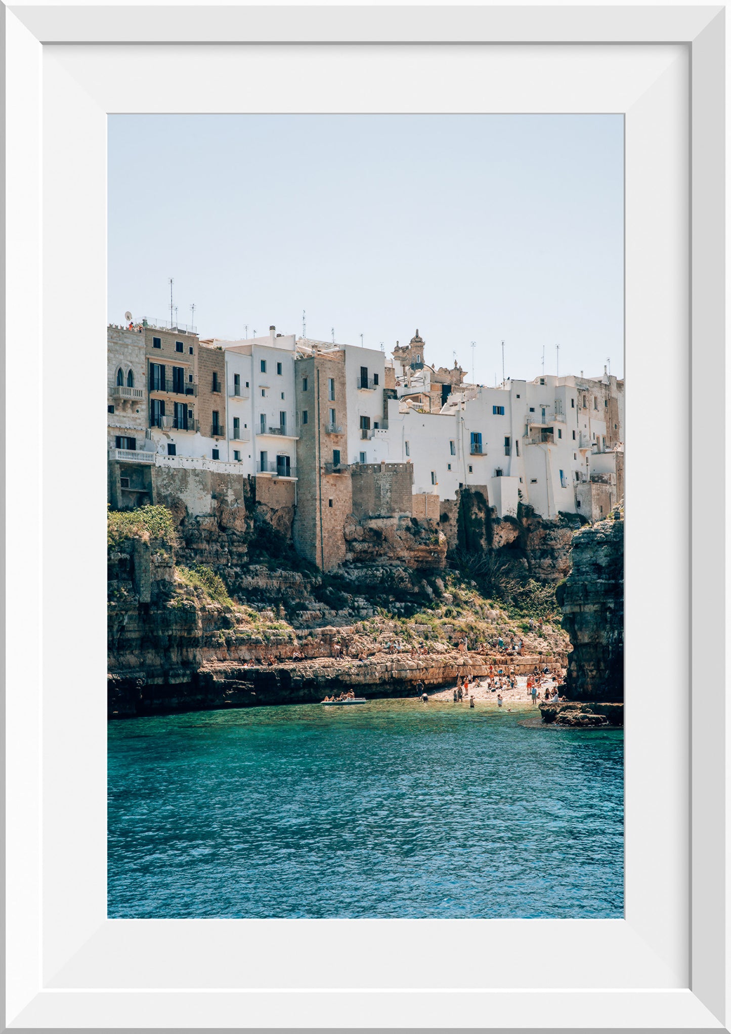Cliffs of Polignano a Mare, Italy