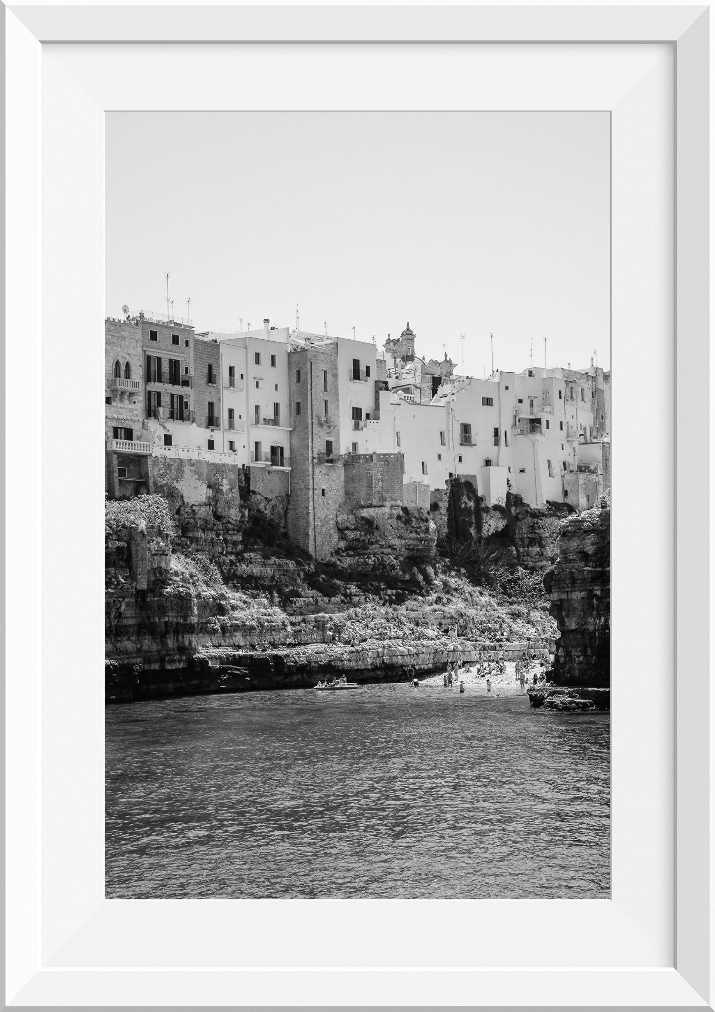 Cliffs of Polignano a Mare, Italy
